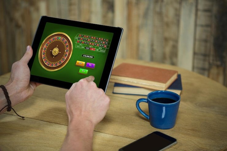 Dashboard statistik pemain Fishing Arcade menampilkan grafik performa dan riwayat transaksi